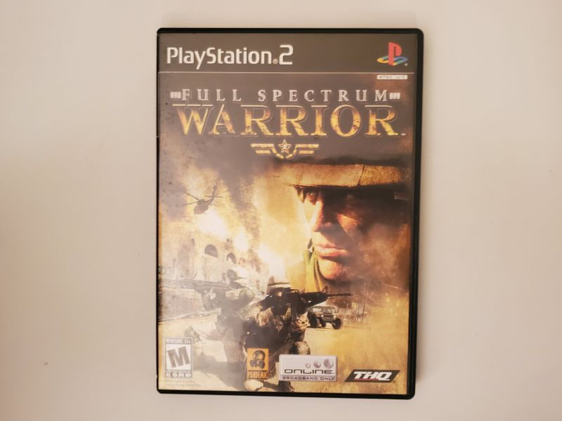 Sony PlayStation 2 Full Spectrum Warrior video game