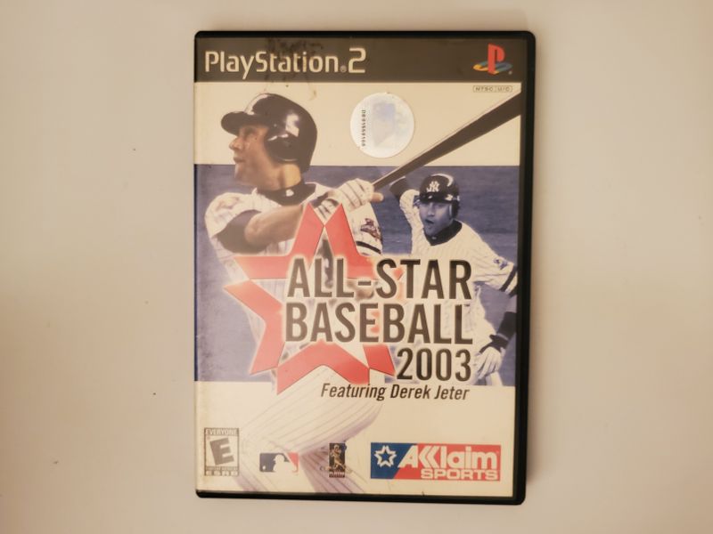 Sony PlayStation 2 All-Star Baseball 2003 (Featuring Derek Jeter) video game