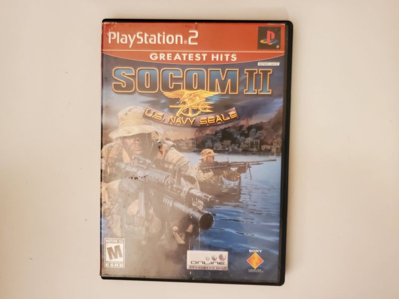 Sony PlayStation 2 SOCOM II US Navy Seals Greatest Hits video game