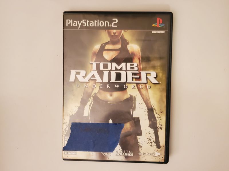 Sony PlayStation 2 Tomb Raider Underworld video game