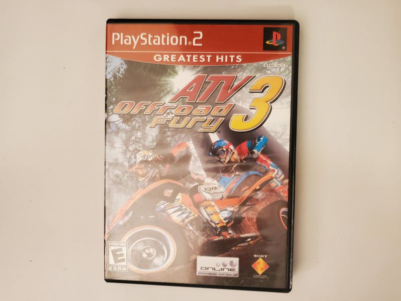 Sony PlayStation 2 ATV Offroad Fury 3 Greatest Hits video game