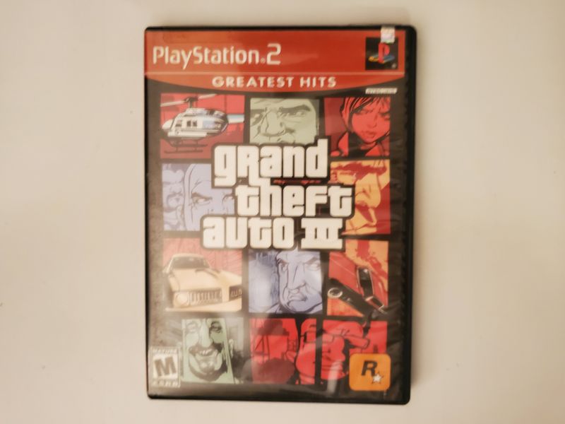 Sony Playstation 2 Grand Theft Auto III Greatest Hits video game