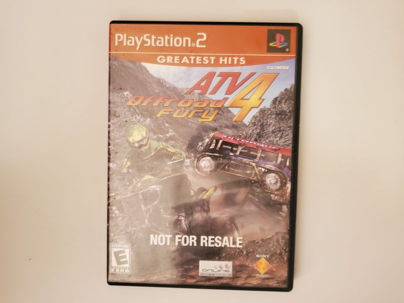 Sony PlayStation 2 ATV Offroad Fury 4 (Greatest Hits, Not For Resale) video game