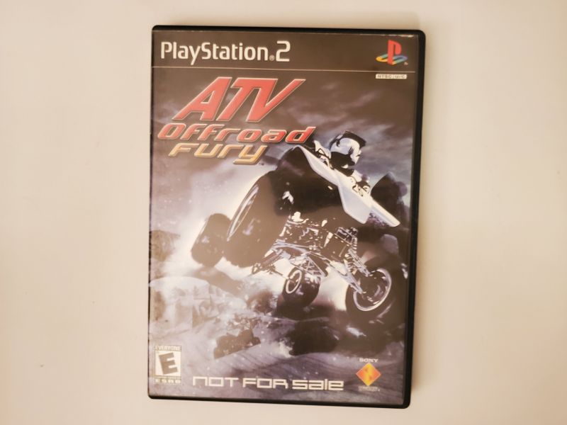 Sony PlayStation 2 ATV Offroad Fury Not For Sale video game