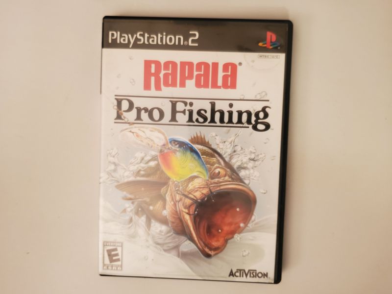 Sony Playstation 2 Rapala Pro Fishing video game