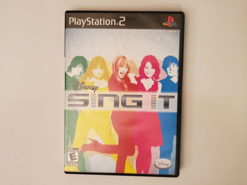 Sony Playstation 2 Disney Sing It video game