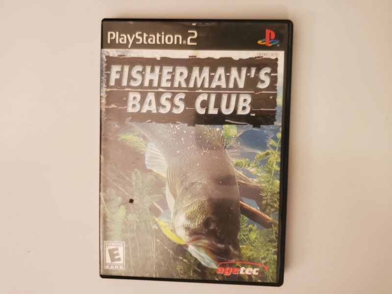 Sony Playstation 2 Fisherman's Bass Club video game
