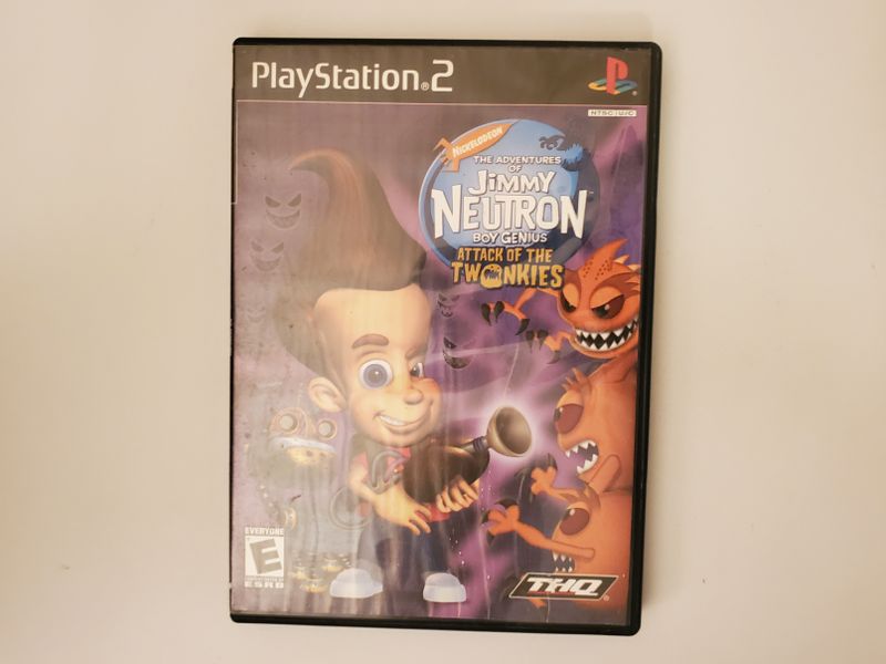 Sony PlayStation 2 The Adventures of Jimmy Neutron Boy Genius: Attack of the Twonkies video game