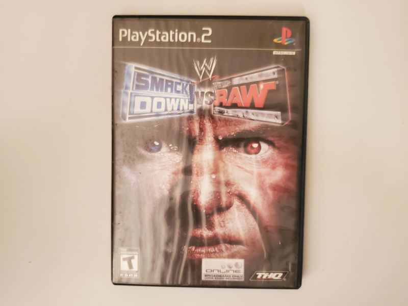 Sony Playstation 2 WWE SmackDown! vs. Raw video game