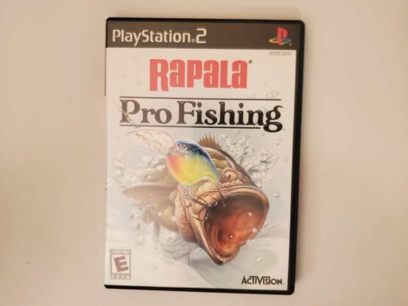 Sony Playstation 2 Rapala Pro Fishing video game