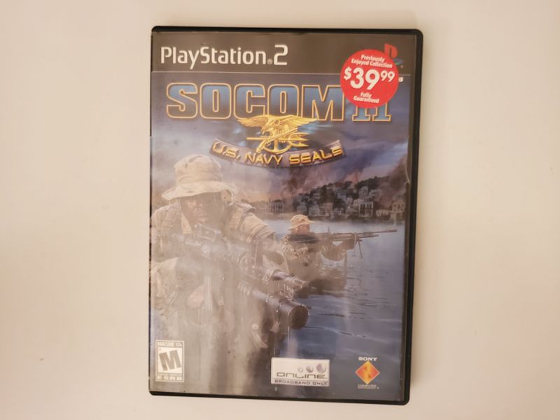 Sony PlayStation 2 SOCOM II: U.S. Navy SEALs video game