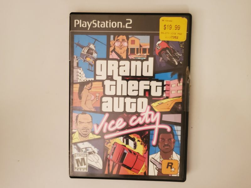 Sony PlayStation 2 Grand Theft Auto Vice City video game