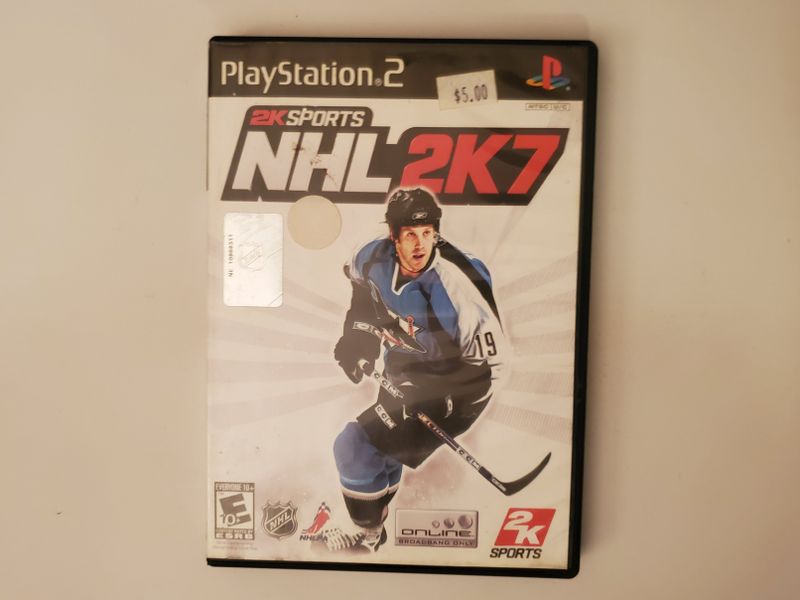 Sony Playstation 2 NHL 2K7 video game