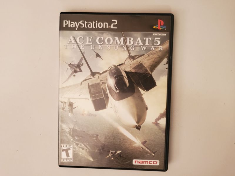 Sony PlayStation 2 Ace Combat 5 The Unsung War video game