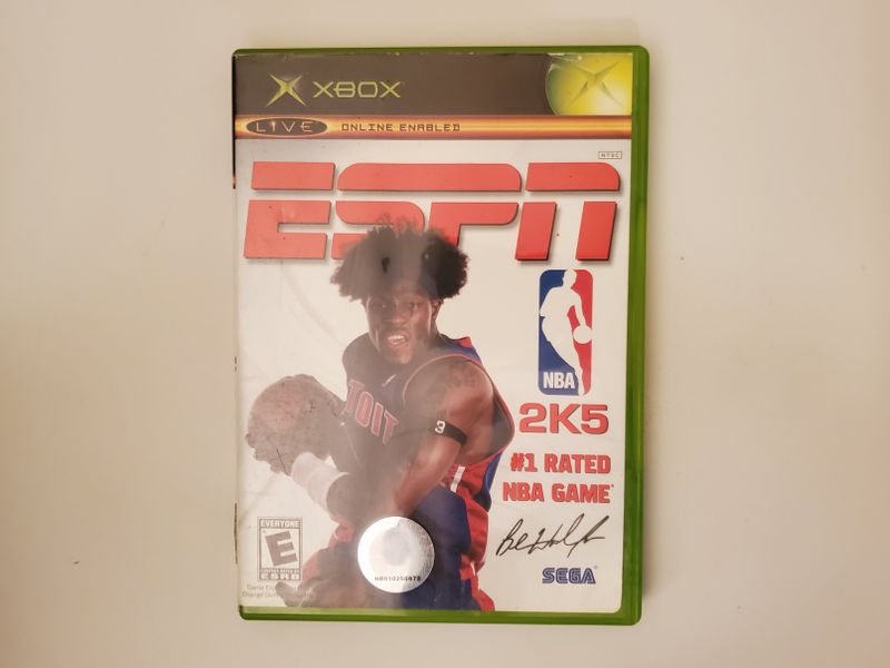 Microsoft Xbox ESPN NBA 2K5 video game