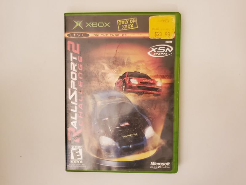 Microsoft Xbox Rallisport Challenge 2 video game