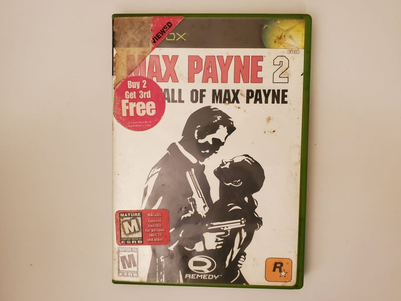 Microsoft Xbox Max Payne 2 The Fall of Max Payne video game