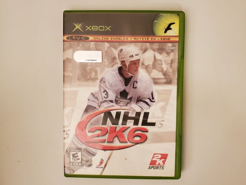 Microsoft Xbox NHL 2K6 video game