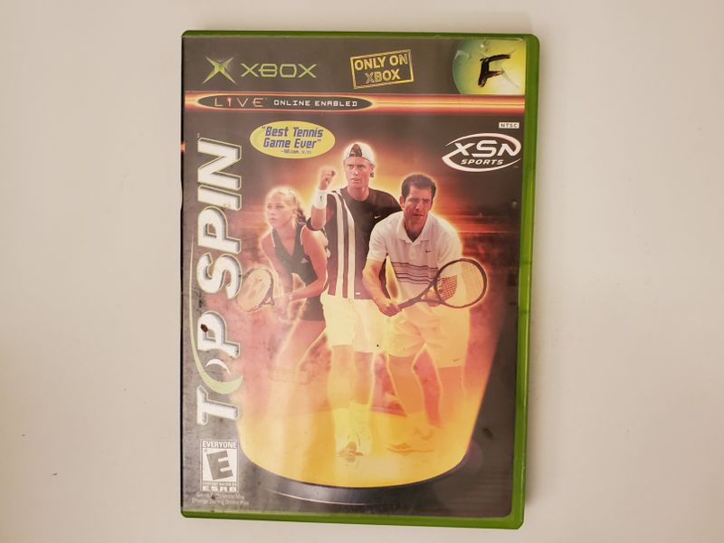 Microsoft Xbox Top Spin video game