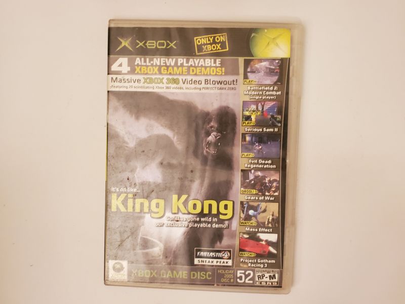 Microsoft Xbox Official Xbox Magazine Demo Disc 52 (Holiday 2005) video game