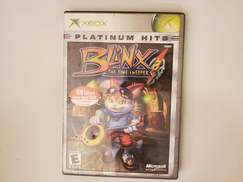 Microsoft Xbox Blinx: The Time Sweeper (Platinum Hits) video game