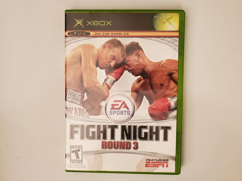 Microsoft Xbox Fight Night Round 3 video game