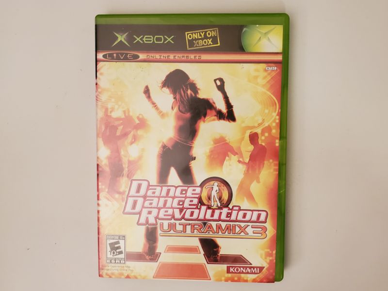 Microsoft Xbox Dance Dance Revolution Ultra Mix 3 video game