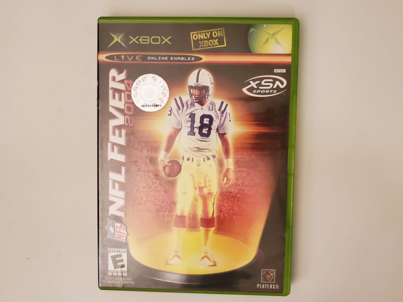 Microsoft Xbox NFL Fever 2004 video game