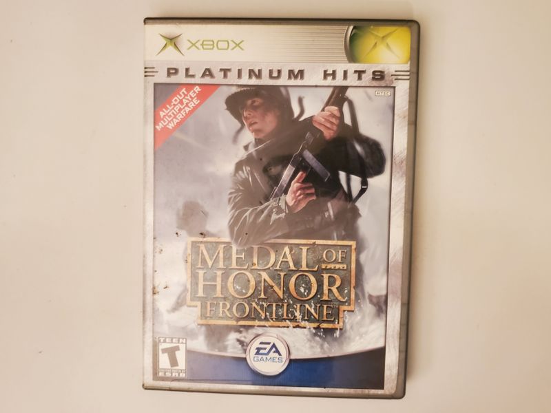 Microsoft Xbox Medal of Honor Frontline Platinum Hits video game