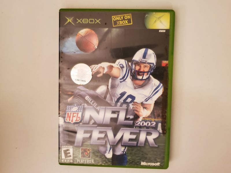 Microsoft Xbox NFL Fever 2002 video game