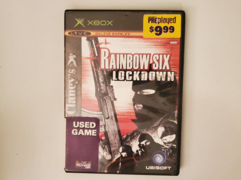 Microsoft Xbox Tom Clancy's Rainbow Six: Lockdown video game