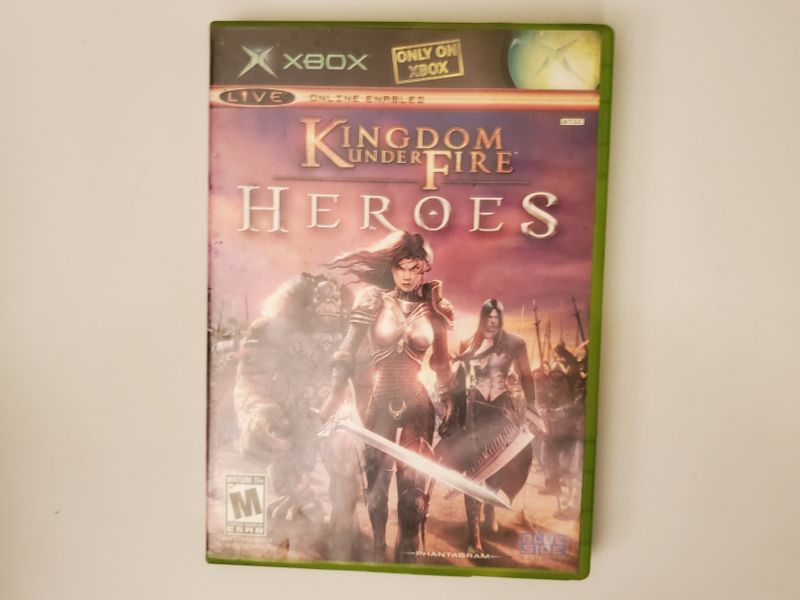 Microsoft Xbox Kingdom Under Fire Heroes video game