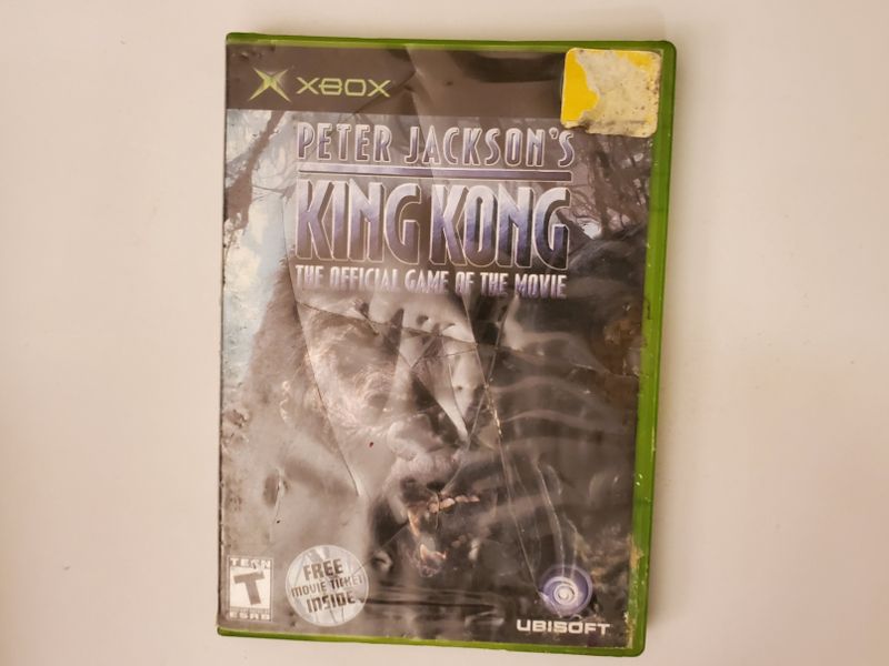 Microsoft Xbox Peter Jackson's King Kong: The Official Game of the Movie video game