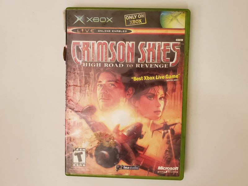 Microsoft Xbox Crimson Skies High Road to Revenge video game