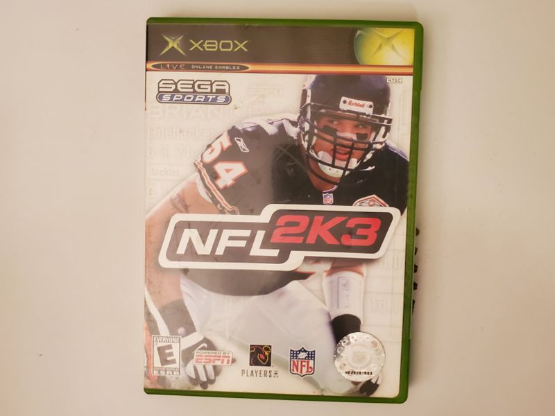 Microsoft Xbox NFL 2K3 video game