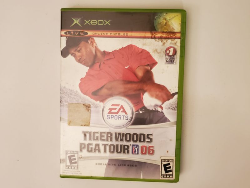 Microsoft Xbox Tiger Woods PGA Tour 06 video game