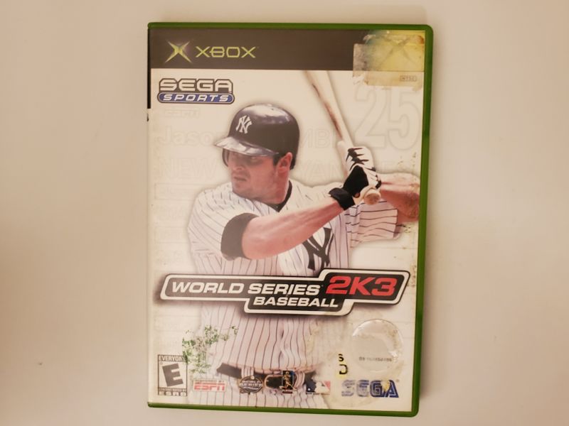 Microsoft Xbox World Series Baseball 2K3 video game