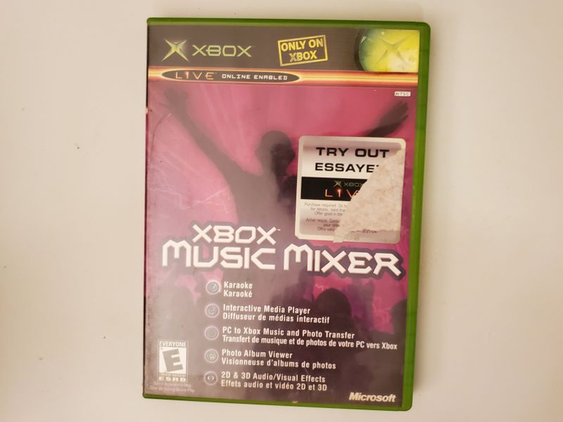 Microsoft Xbox Xbox Music Mixer video game