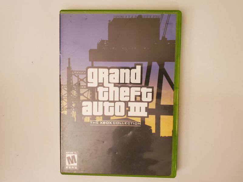 Microsoft Xbox Grand Theft Auto III: The Xbox Collection video game