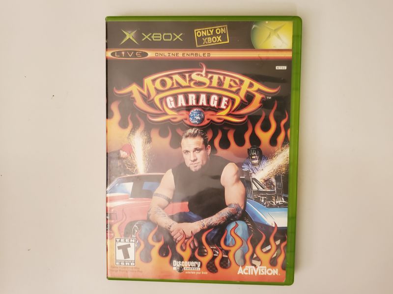 Microsoft Xbox Monster Garage video game