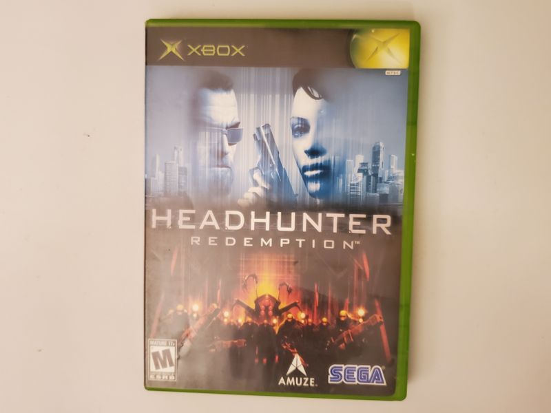 Microsoft Xbox Headhunter Redemption video game