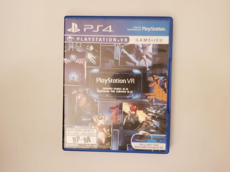 Sony PlayStation 4 PlayStation VR Demo Disc 2.0 video game