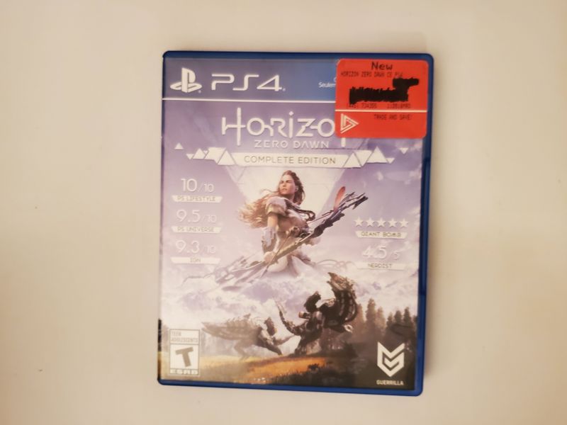 Sony Playstation 4 Horizon Zero Dawn Complete Edition video game