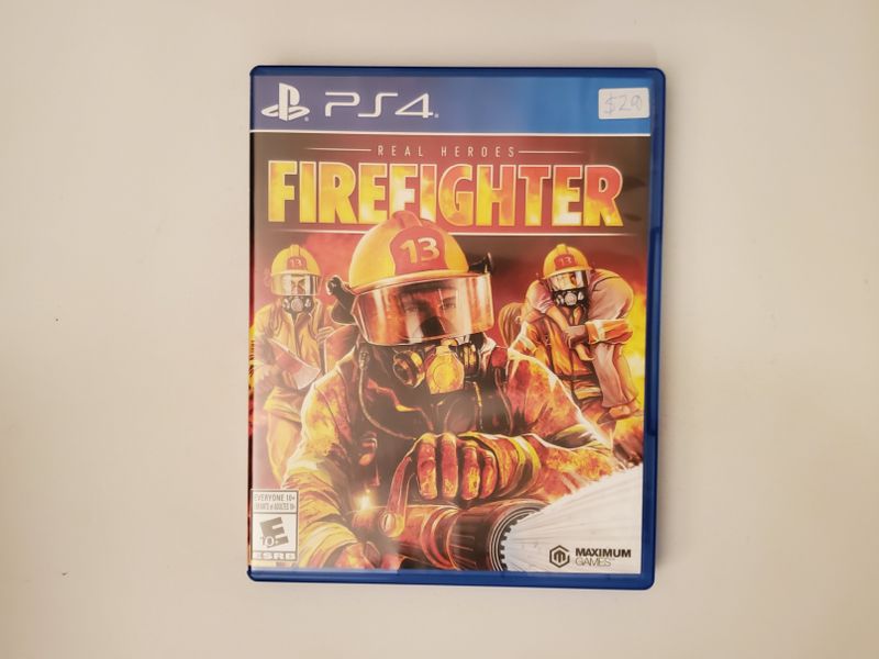 Sony PlayStation 4 Real Heroes: Firefighter video game