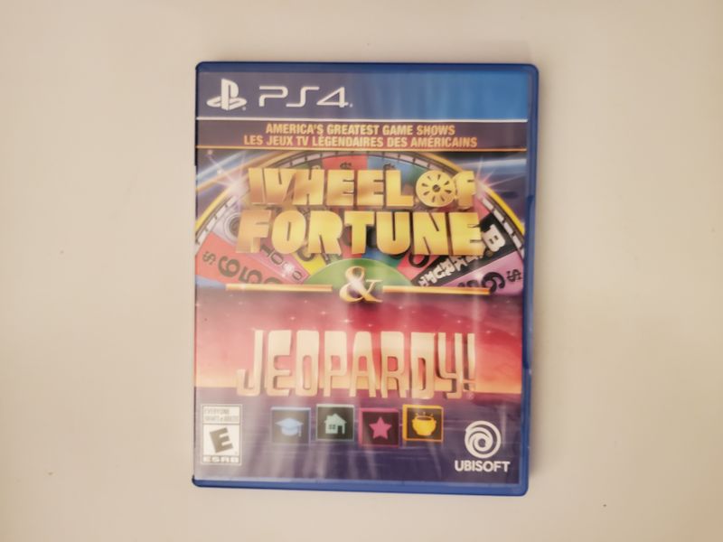 Sony PlayStation 4 Wheel of Fortune & Jeopardy! video game