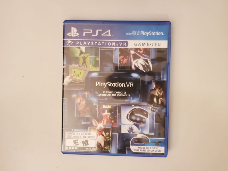 Sony PlayStation 4 PlayStation VR Demo Disc 3 video game