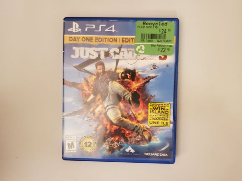 Sony PlayStation 4 Just Cause 3: Day One Edition video game