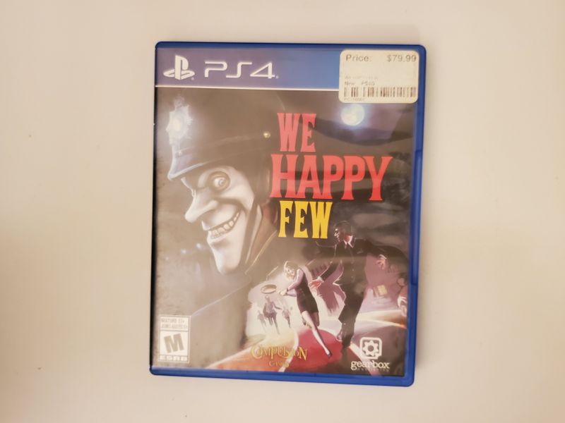 Sony PlayStation 4 We Happy Few video game