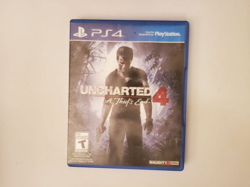 Sony PlayStation 4 Uncharted 4 A Thief's End video game