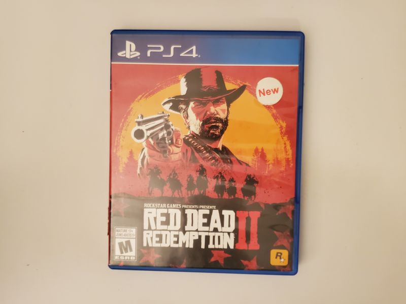 Sony PlayStation 4 Red Dead Redemption II video game